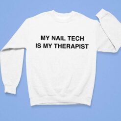 Machine Gun Kelly My Nail Tech Is My Therapist Shirt $19.95