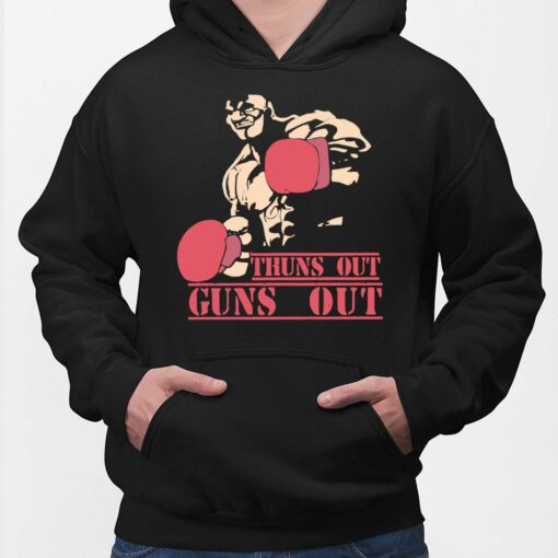 Mike Tyson Thuns Out Guns Out Shirt $19.95