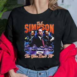 O.J. Simpson The Glove Don't Fit Shirt $19.95