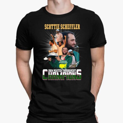 Scottie Scheffler 2024 Master Tournament Champions Shirt $19.95