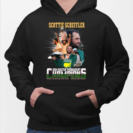 Scottie Scheffler 2024 Master Tournament Champions Shirt $19.95