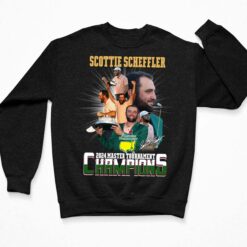 Scottie Scheffler 2024 Master Tournament Champions Shirt $19.95