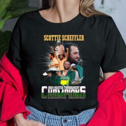 Scottie Scheffler 2024 Master Tournament Champions Shirt $19.95