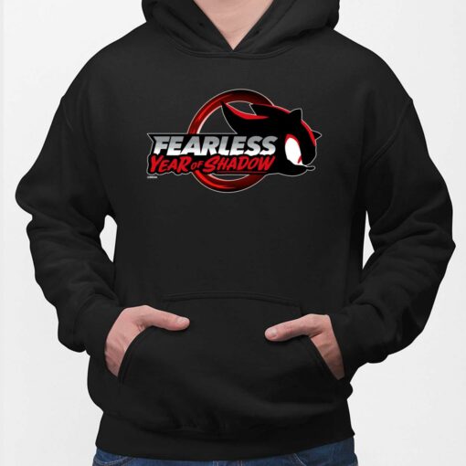 Shadow The Hedgehog Fearless Year Of Shadow Shirt $19.95