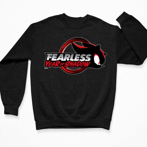 Shadow The Hedgehog Fearless Year Of Shadow Shirt $19.95