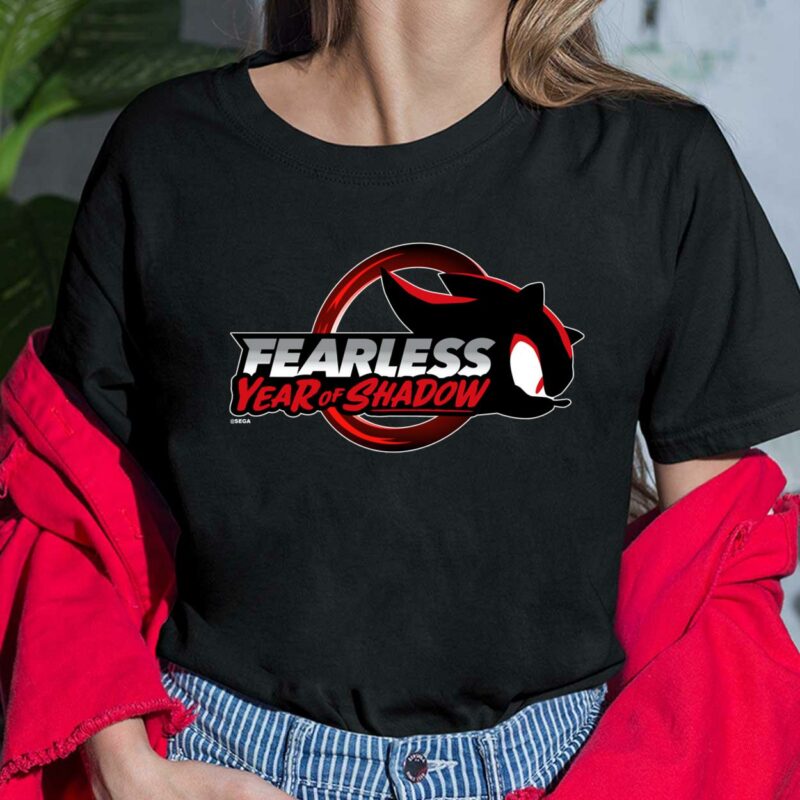 Shadow The Hedgehog Fearless Year Of Shadow Shirt $19.95