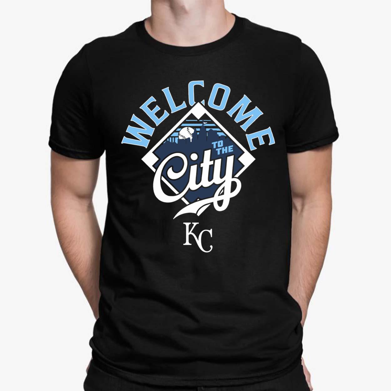 KC Royal Bring Out The Blue Welcome To The City Shirt Giveaway 2024 KC Royal Bring Out The Blue Welcome To The City Shirt Giveaway 2024 $19.95