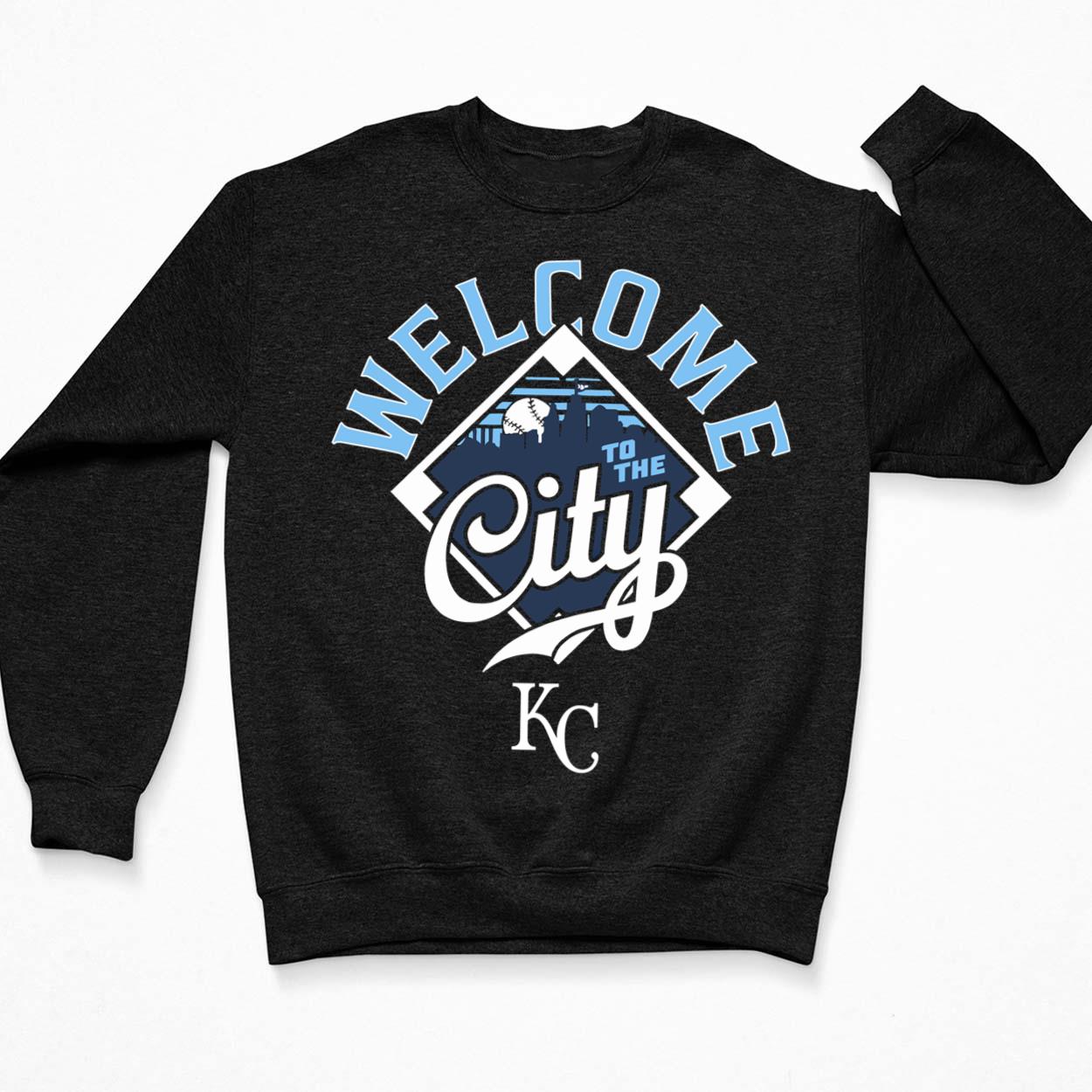 KC Royal Bring Out The Blue Welcome To The City Shirt Giveaway 2024 KC Royal Bring Out The Blue Welcome To The City Shirt Giveaway 2024 $19.95