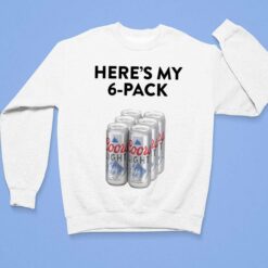 Patrick Mahomes Coors Light Heres My 6-Pack Shirt $19.95