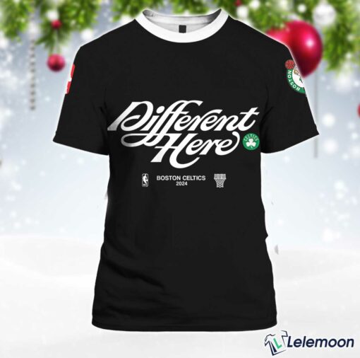 Celtic Different Here Shirt $30.95