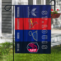 Battlehawks Cardinal Blues City SC Flag $30.95