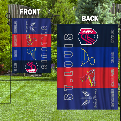 Battlehawks Cardinal Blues City SC Flag $30.95