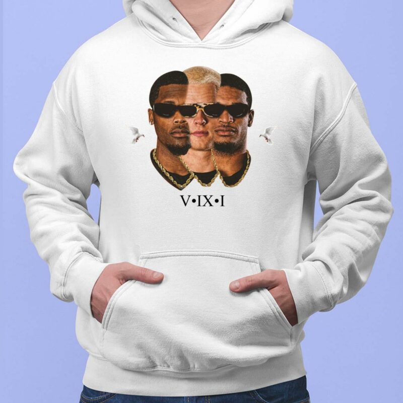 Ja'Marr Chase Joe Burrow Tee Higgins V-Ix-I Shirt $19.95