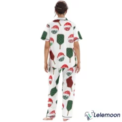 Christmas Pickleball Satin Pajama Set $49.95