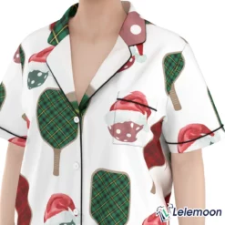 Christmas Pickleball Satin Pajama Set $49.95