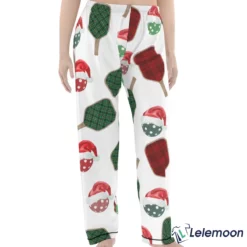 Christmas Pickleball Satin Pajama Set $49.95