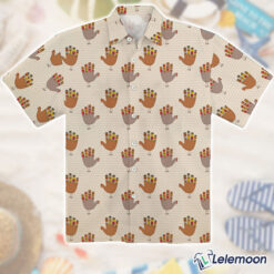 Colorful Thanksgiving Turkey Hawaiian Shirt