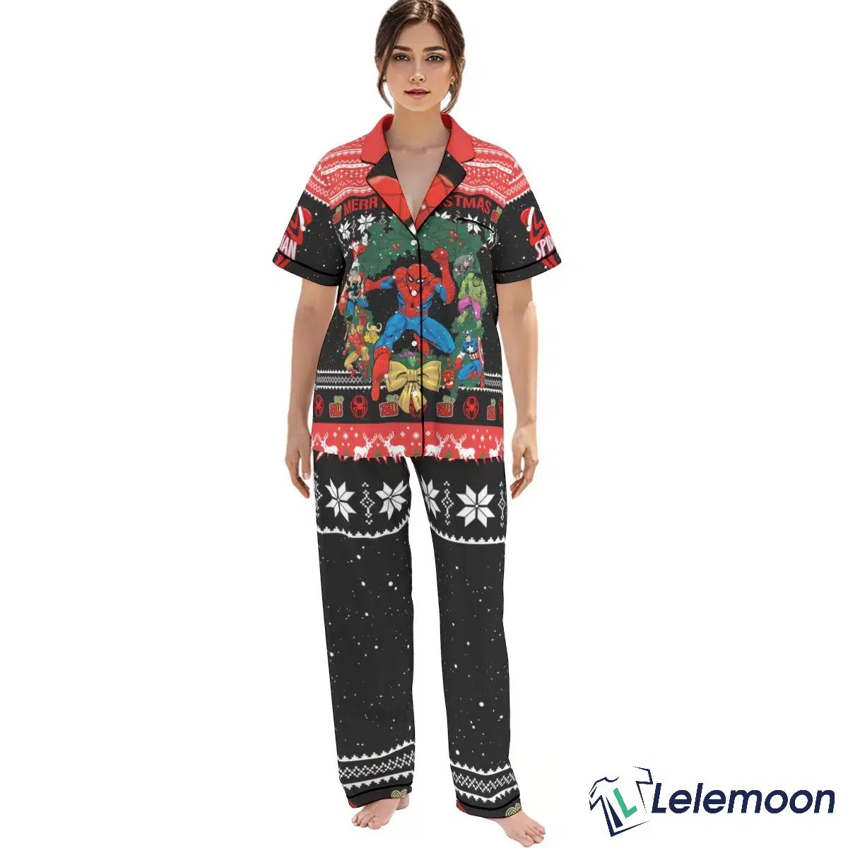 LS-Spider Man Merry Christmas Pajamas Set LS-Spider Man Merry Christmas Pajamas Set $49.95