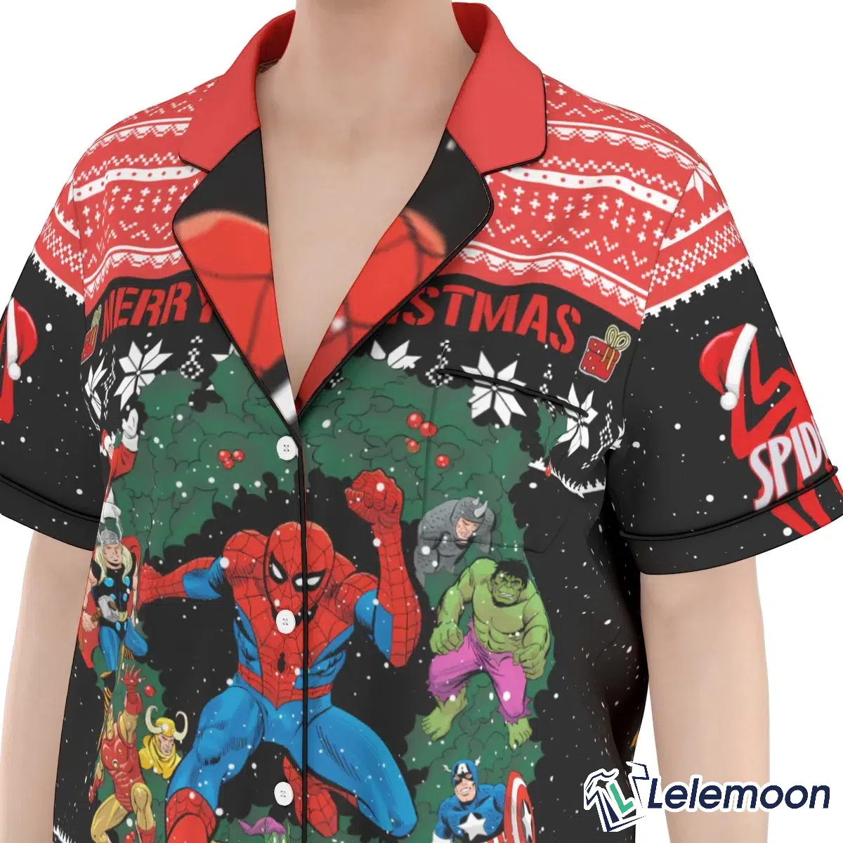 LS-Spider Man Merry Christmas Pajamas Set LS-Spider Man Merry Christmas Pajamas Set $49.95