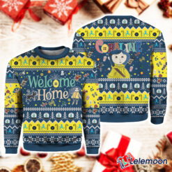 Coraline Welcome Home Ugly Christmas Sweater