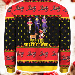 Cowboy Bebop See You Space Cowboy Christmas Ugly Sweater $41.95