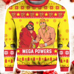 Hogan Macho Man Mega Powers Ugly Christmas Sweater