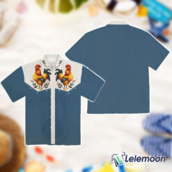 LarryOConnor Vintage Cute Chicken With Animal Hawaii Shirt $36.95