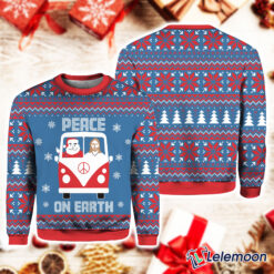 Peace on Earth Christmas sweater $41.95