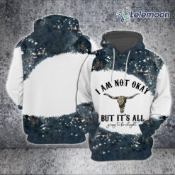 Womens Im Not Okay Print Casual Hoodie $45.95