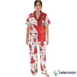 Christmas Rihanna loves Pajamas Set Long