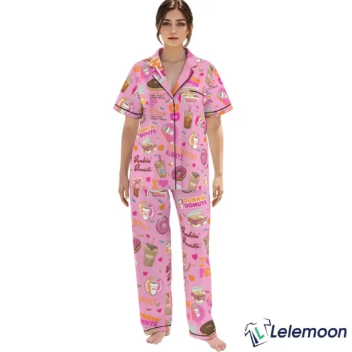 Dunkin Donuts Christmas Pajamas Set $49.95