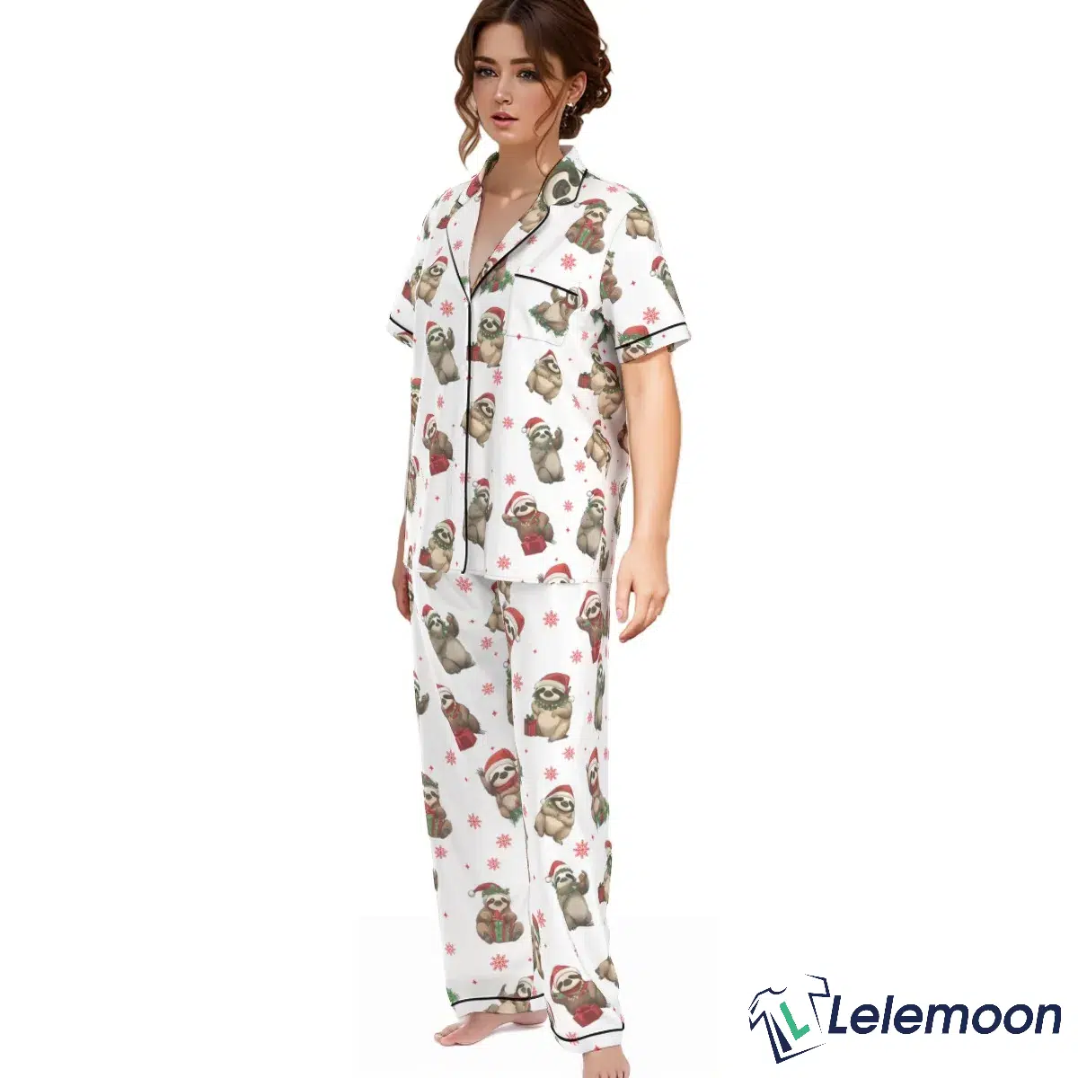 LONG-Sloth Christmas Pajama Set LONG-Sloth Christmas Pajama Set $49.95