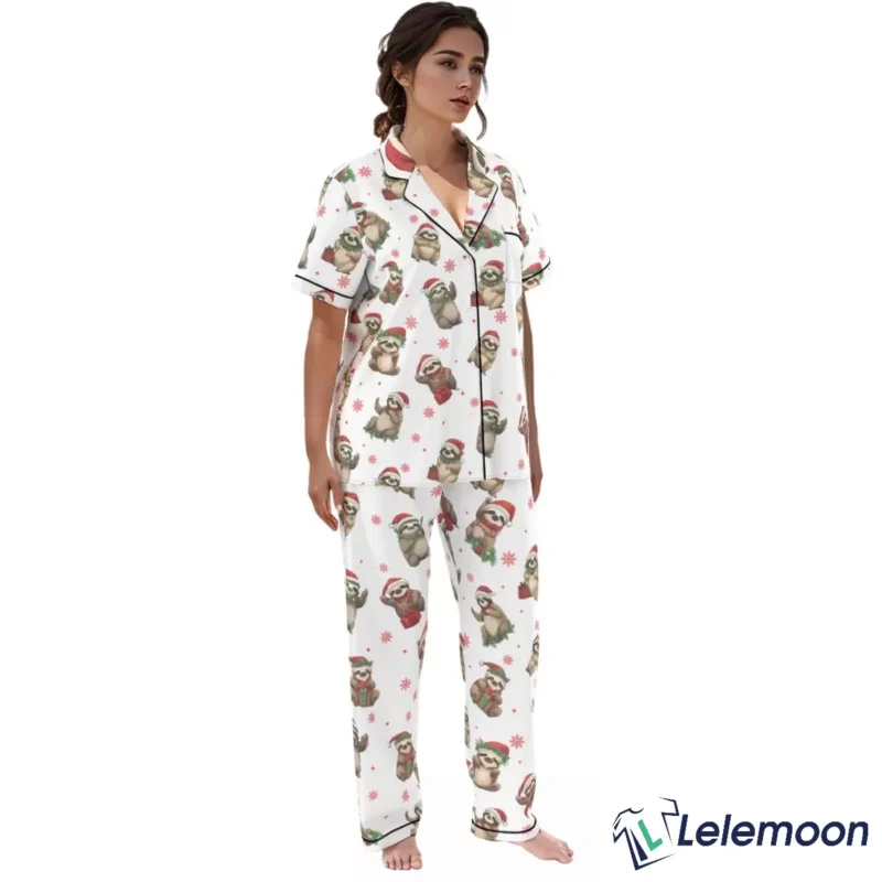 LONG-Sloth Christmas Pajama Set LONG-Sloth Christmas Pajama Set