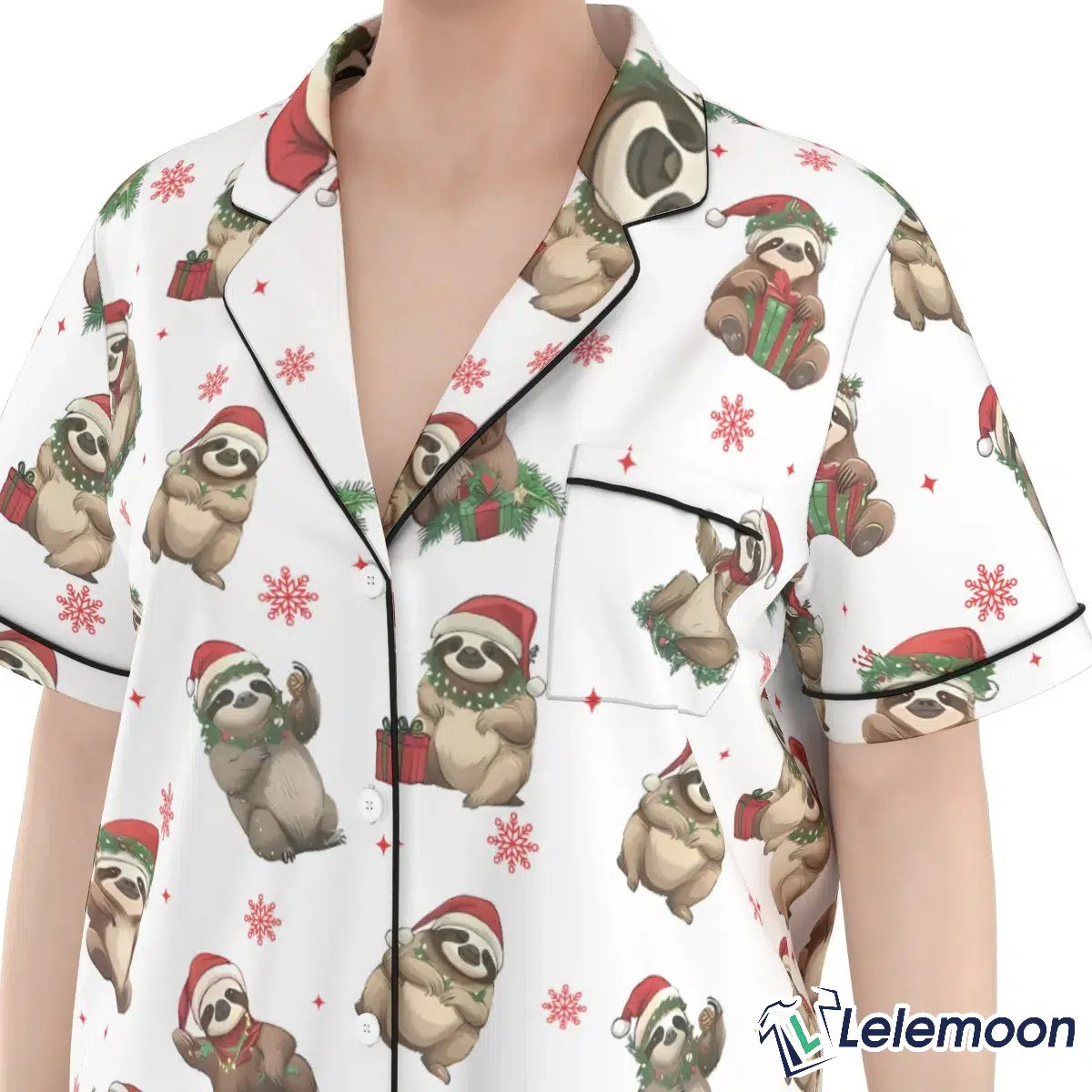 LONG-Sloth Christmas Pajama Set LONG-Sloth Christmas Pajama Set $49.95