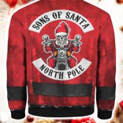 Sons of Santa Biker Ugly Christmas Sweater $41.95