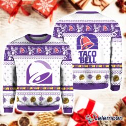 Taco Bell Christmas Ugly Sweater $41.95