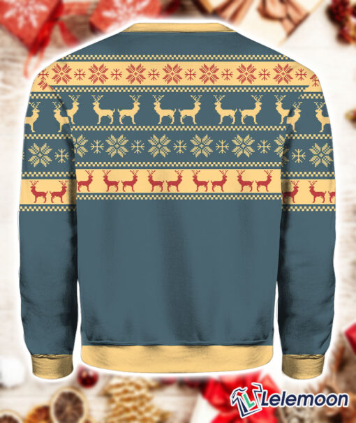 The Good Shepherd Artwork Christmas Sweater $41.95