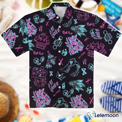 Graffiti Arcane Hawaiian Shirt $36.95