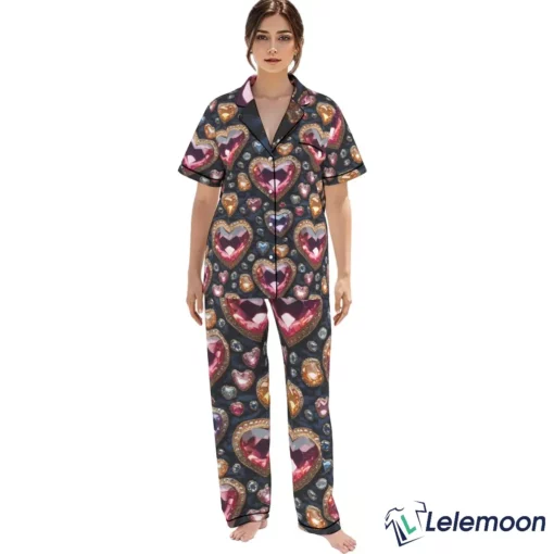 Heart Pajama Set $49.95