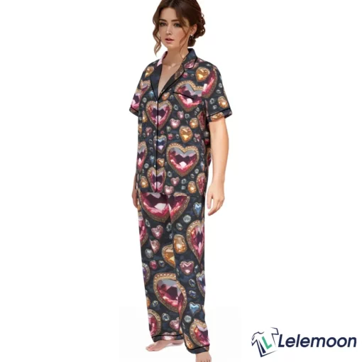 Heart Pajama Set $49.95
