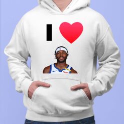 I Love Buddy Hield Shirt $19.95