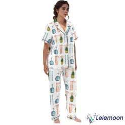 LONG Womens Apres Ski Holiday Pajama Set