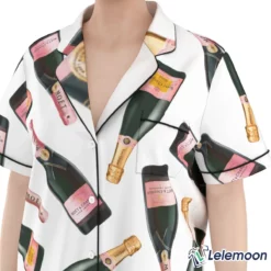 Long Champagne Bottle Pajama Set $49.95