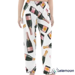 Long Champagne Bottle Pajama Set $49.95