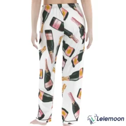 Long Champagne Bottle Pajama Set $49.95