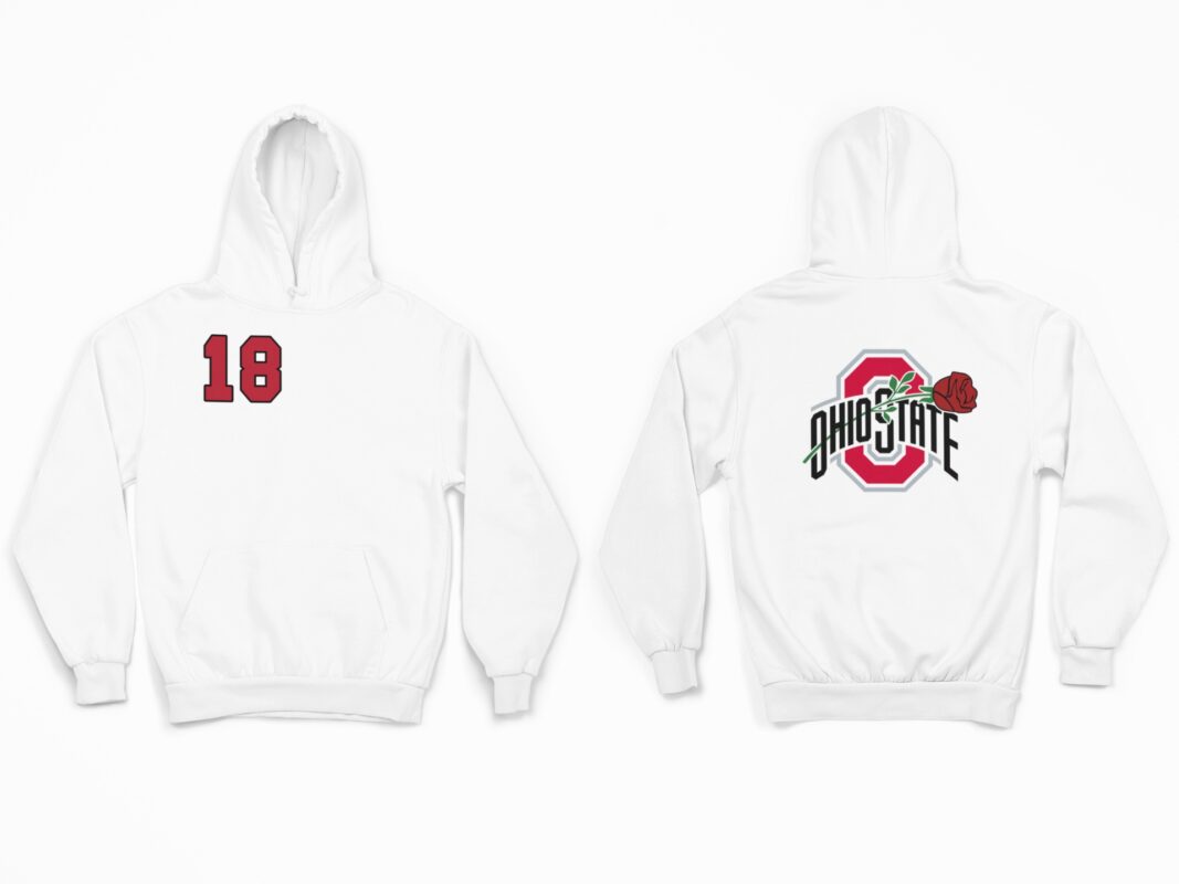 Ohio State Rose Bowl Will Howard 18 Hoodie Ohio State Rose Bowl Will Howard 18 Hoodie $19.95