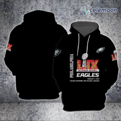 Eagle Super Bowl LIX 2025 New Orleans Hoodie $45.95