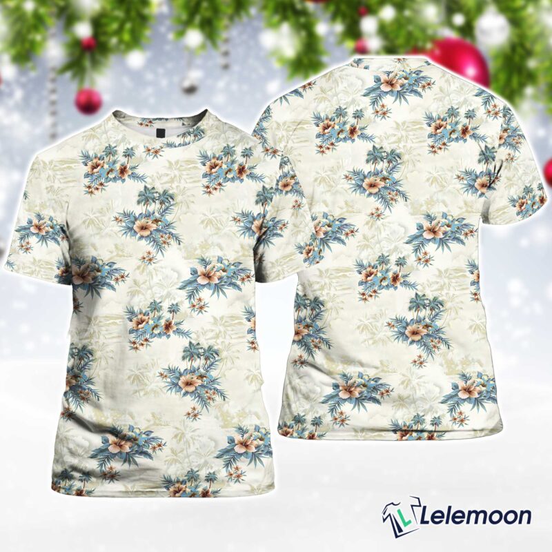 Rick Hatchett The White Lotus Eleventy Floral Bowling T-Shirt Rick Hatchett The White Lotus Eleventy Floral Bowling T-Shirt $30.95