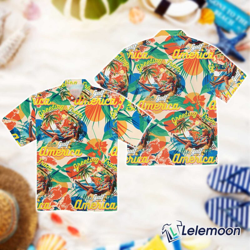 Greeting From The Gulf Of America Hawaiian Shirt Greeting From The Gulf Of America Hawaiian Shirt $36.95