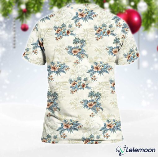 Rick Hatchett The White Lotus Eleventy Floral Bowling T-Shirt $30.95